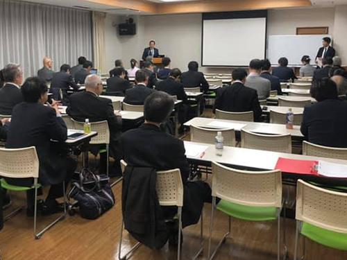 「体調改善機器」に関する説明会の様子